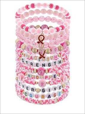 Heishi Beaded Stretch Bracelets Polymer Clay Stackable Boho Friendship Jewelry
